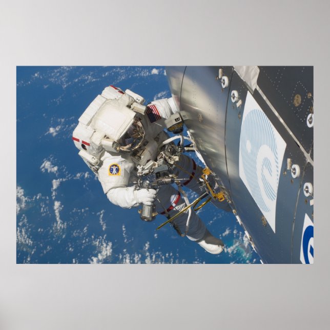 Pôster Spacewalk (STS-129) (Frente)