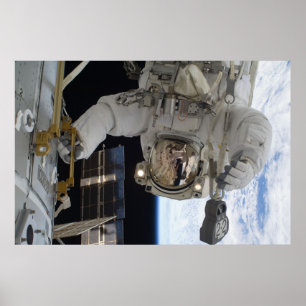 Poster Spacewalk (STS-130)