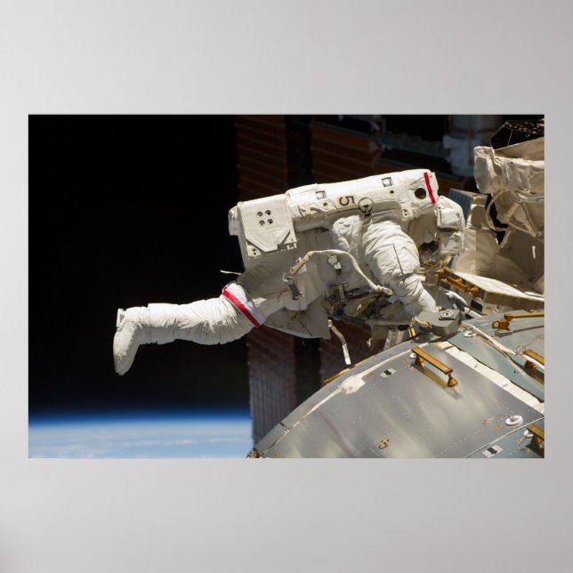 Pôster Spacewalk (STS-133) (Frente)