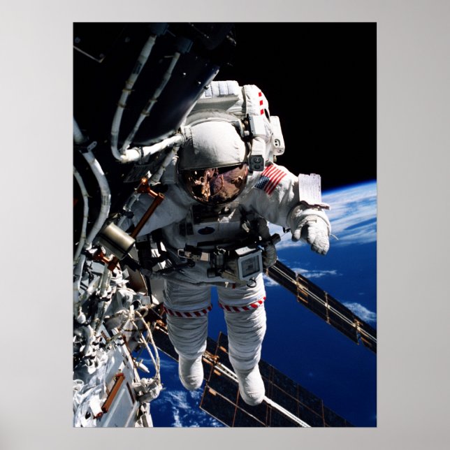 Pôster Spacewalk (STS-92) (Frente)