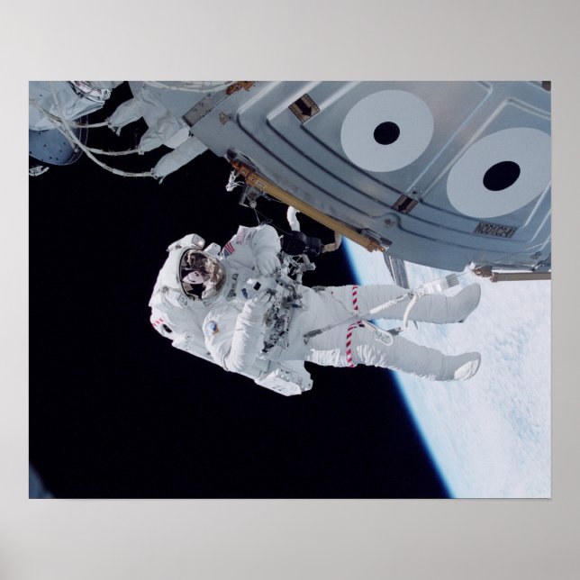 Pôster Spacewalk (STS-92) (Frente)