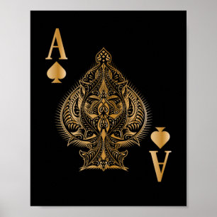 Poster Spades Poker Ace Casino