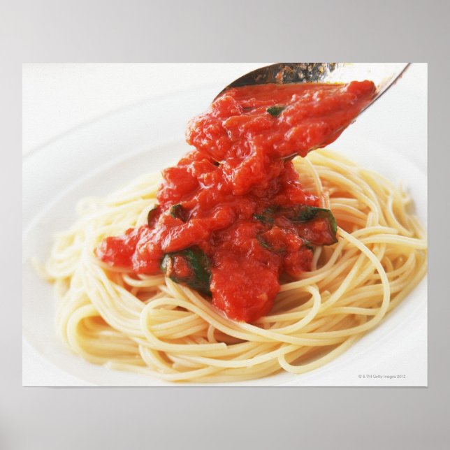 Pôster Spaghetti Pomodoro (Frente)