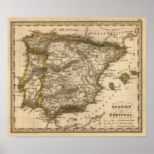 Pôster Spain and Portugal 9