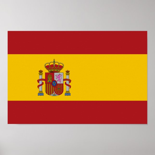 Poster Spain Flag (Frente)