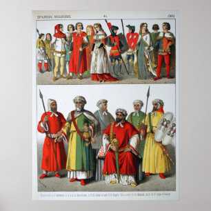 Poster Spanish, Moorish