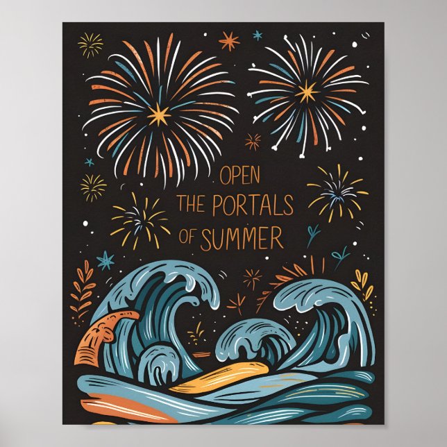 Poster Spark de Summer (Frente)