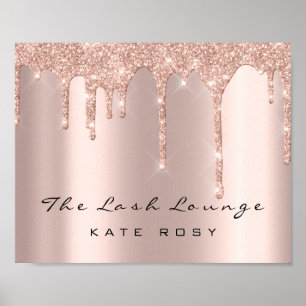 Poster Spark Name Makeup Artist Beauty Studio Lashes