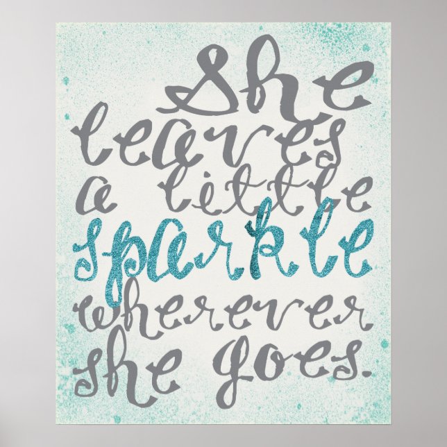 Pôster Sparkle (Frente)