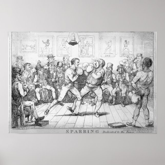 Pôster Sparring, 1817 (Frente)