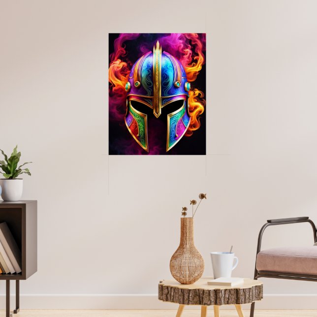 Poster Spartan Helmet (Sala de Estar 3)
