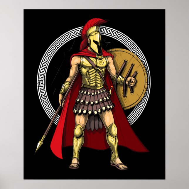 Poster Spartan Warrior (Frente)