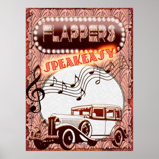 Poster SpeakEasy Club (Frente)