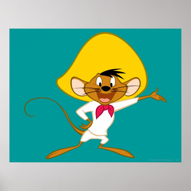 Pôster SPEEDY GONZALES™ em pé (Frente)