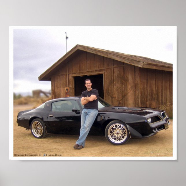 Pôster Spencer É o Bandit (Frente)