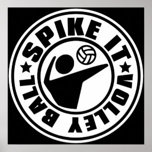 Pôster Spike_It_Voleibol