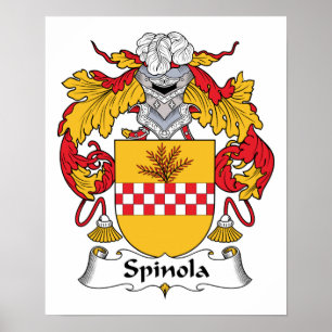 Poster Spinola Family Crest