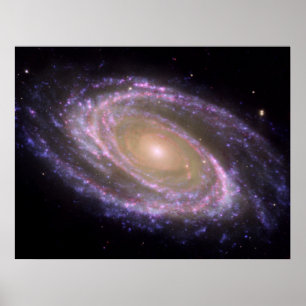 Pôster Spiral Galaxy Poster/Impressão - Imagem da NASA