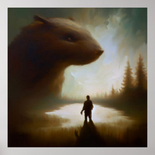 Poster Spirit Animal Beaver 1