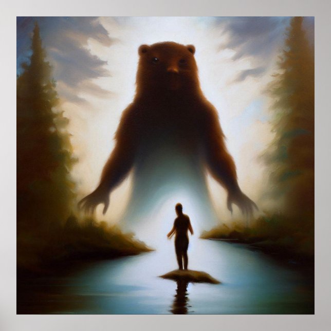 Poster Spirit Animal Beaver 2 (Frente)