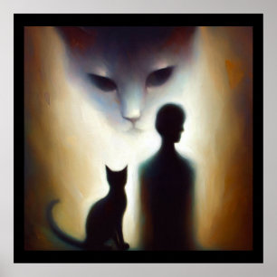 Poster Spirit Animal Cat 2
