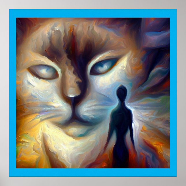 Poster Spirit Animal Cat 3 (Frente)
