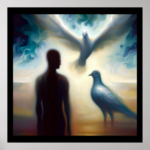 Poster Spirit Animal Dove 2