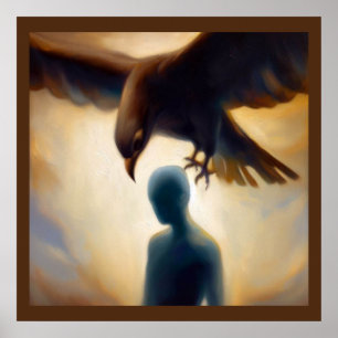 Poster Spirit Animal Hawk 2