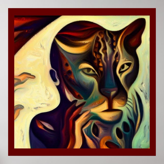 Poster Spirit Animal Jaguar 3 (Frente)