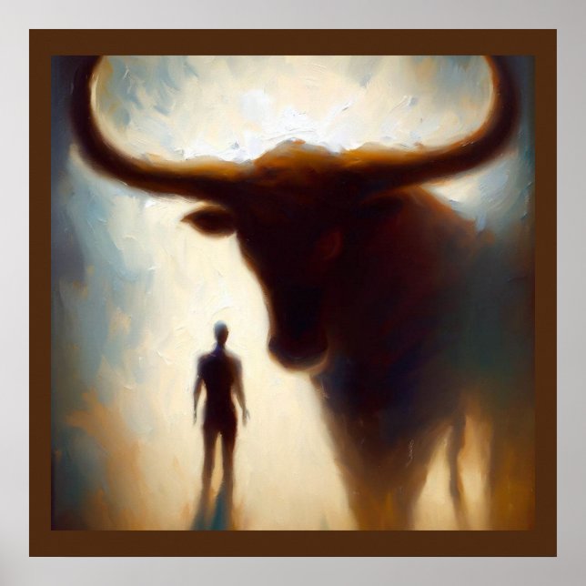 Poster Spirit Animal Ox 2 (Frente)