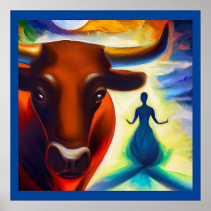 Poster Spirit Animal Ox 4