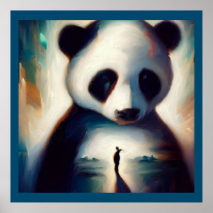 Poster Spirit Animal Panda 1