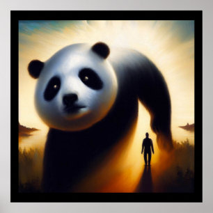 Poster Spirit Animal Panda 3