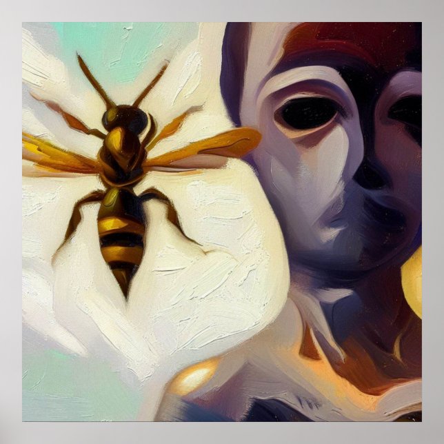 Poster Spirit Animal Wasp 2 (Frente)