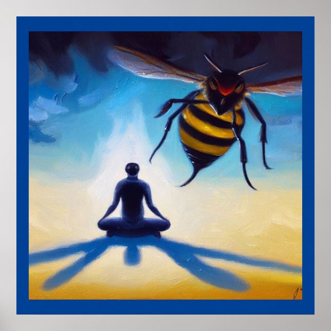 Poster Spirit Animal Wasp 3 (Frente)