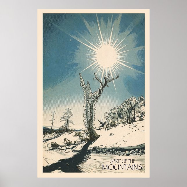 Poster spirit of the mountain (Frente)