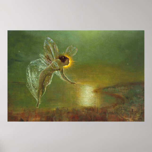Poster Spirit of the Night - John Atkinson Grimshaw (Frente)