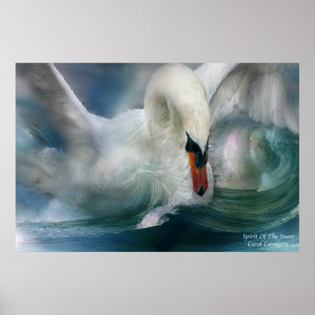 Poster Spirit Of The Swan Art Poster/Print (Frente)