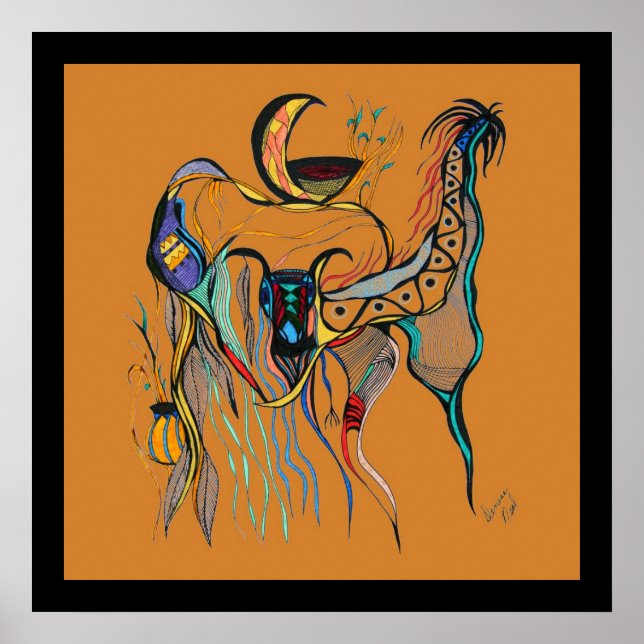 Pôster Spirit World (Frente)