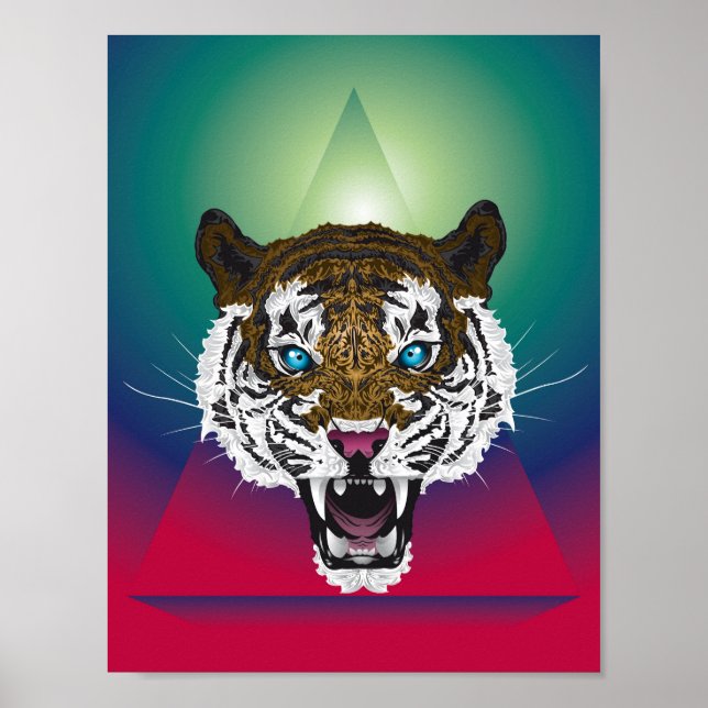 Poster SpiritAnimal Tigre (Frente)