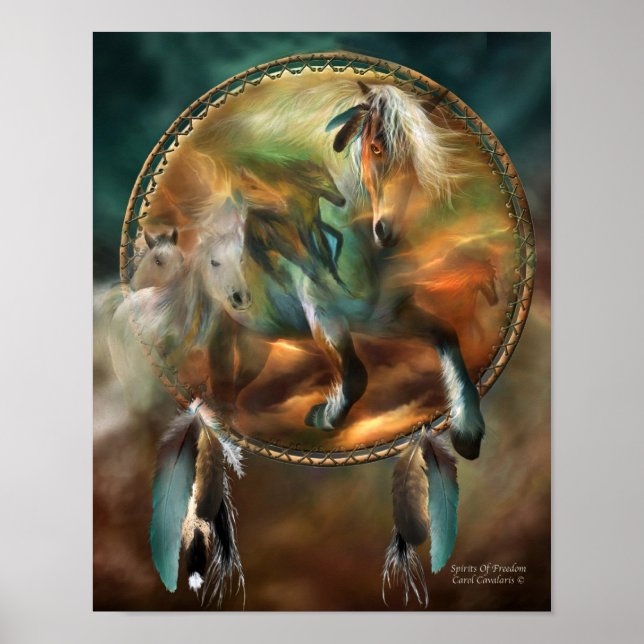 Pôster Spirits Of Freedom Art Poster/Print (Frente)