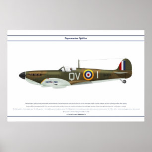 Pôster Spitfire GB 19 Sqn 1