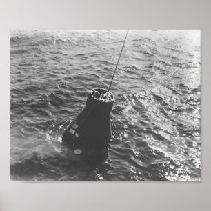 Poster Splashdown e recuperação do Amizade 7