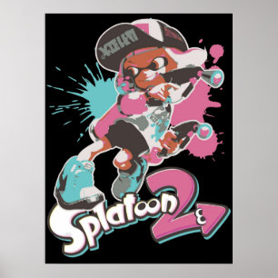 Poster Splatoon 2 Rapariga