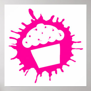 Poster splatz do cupcake