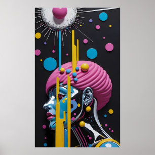 Poster Splicing to Future - Ken Gage Art