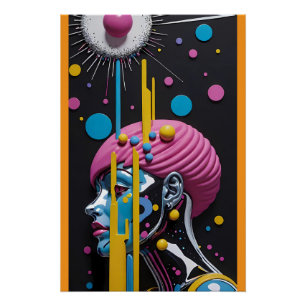 Pôster Splicing to Future - Ken Gage Art