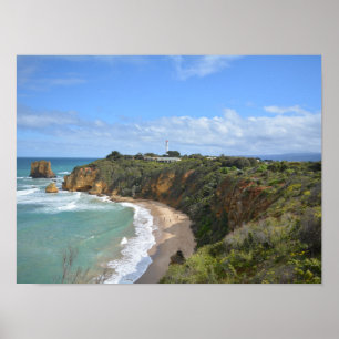 Poster Split Point Lighthouse Excelente Ocean Road Austrá