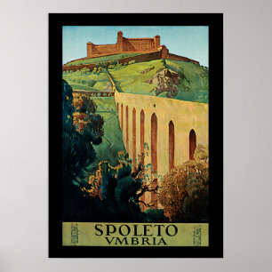 Poster Spoleto - Úmbria