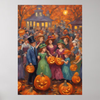 Poster Spooktacular da Praça da Cidade | Diversão do Fest